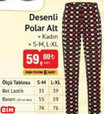DESENLİ POLAR ALT DESENLİ POLAR ALT